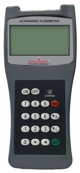 Arrowmech APUFM-100 portable ultrasonic flow meter, handheld unit